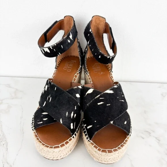 Franco Sarto Women’s Carma Wedge Espadrille Sandals Sz 7.5 - Picture 4 of 9